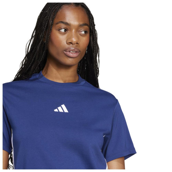 Adidas Γυναικεία κοντομάνικη μπλούζα Essentials 3-Stripes Cotton Tee